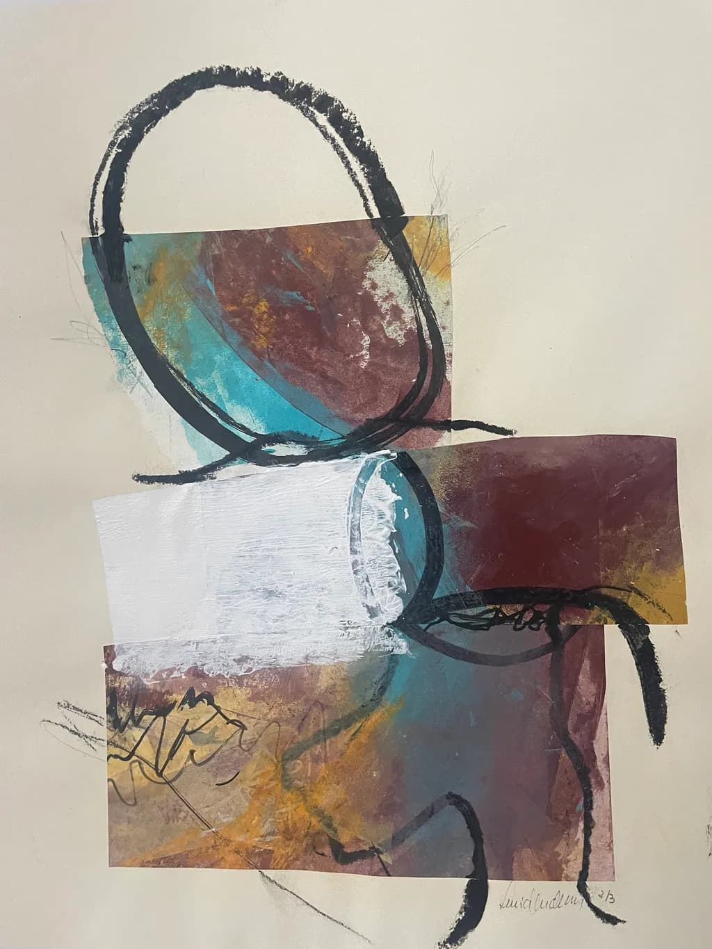 Abstract Embrace