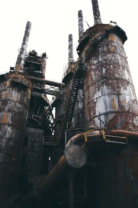 Forgotten Giants: The Rusted Remnants of Industry