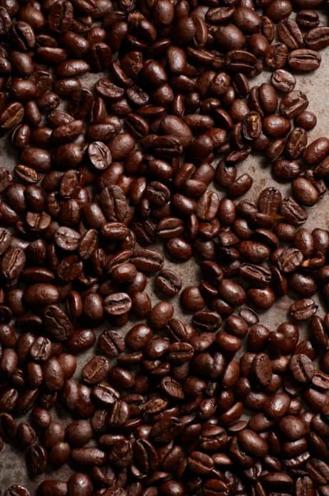 Rich Aroma: A Close-Up of Roasted Coffee Beans