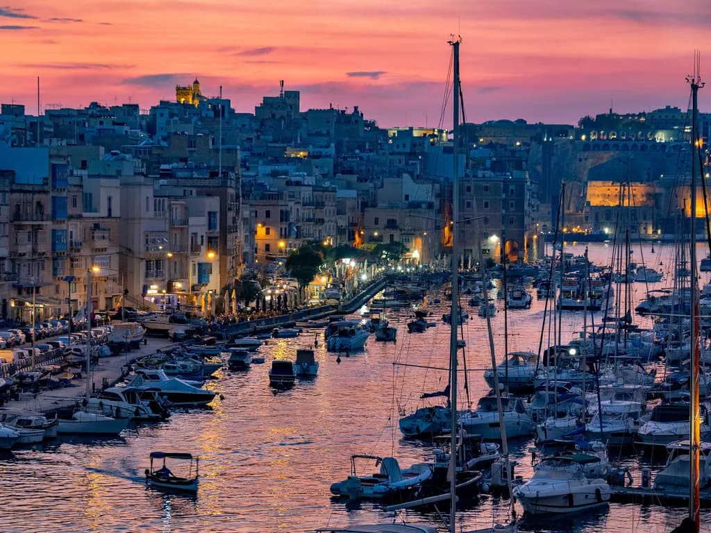 Harbor Sunset