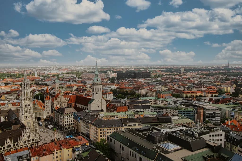 "Bird's Eye View" Munich, Germany