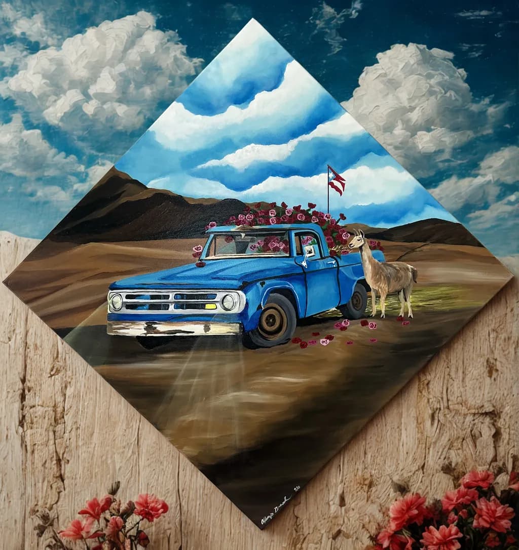 Desert Truck Bloom