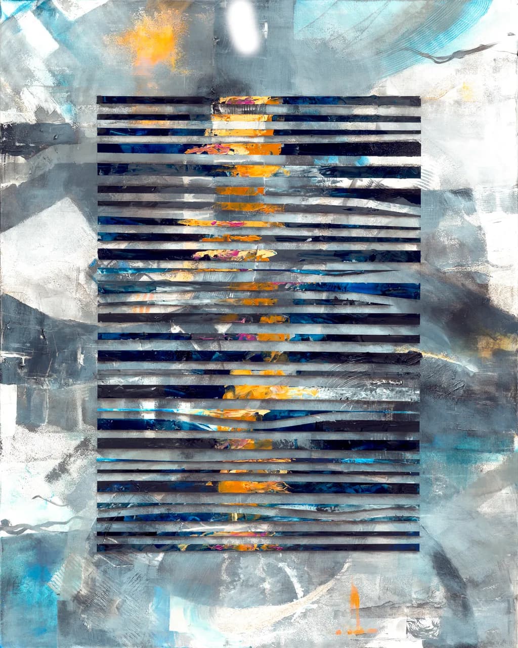 "Layers of Light: A Dance of Color and Texture"