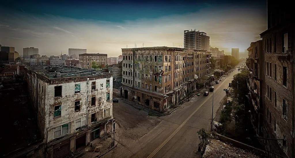 Fading Streetscape