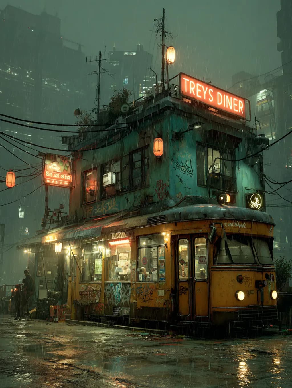 Neon Diner Nights