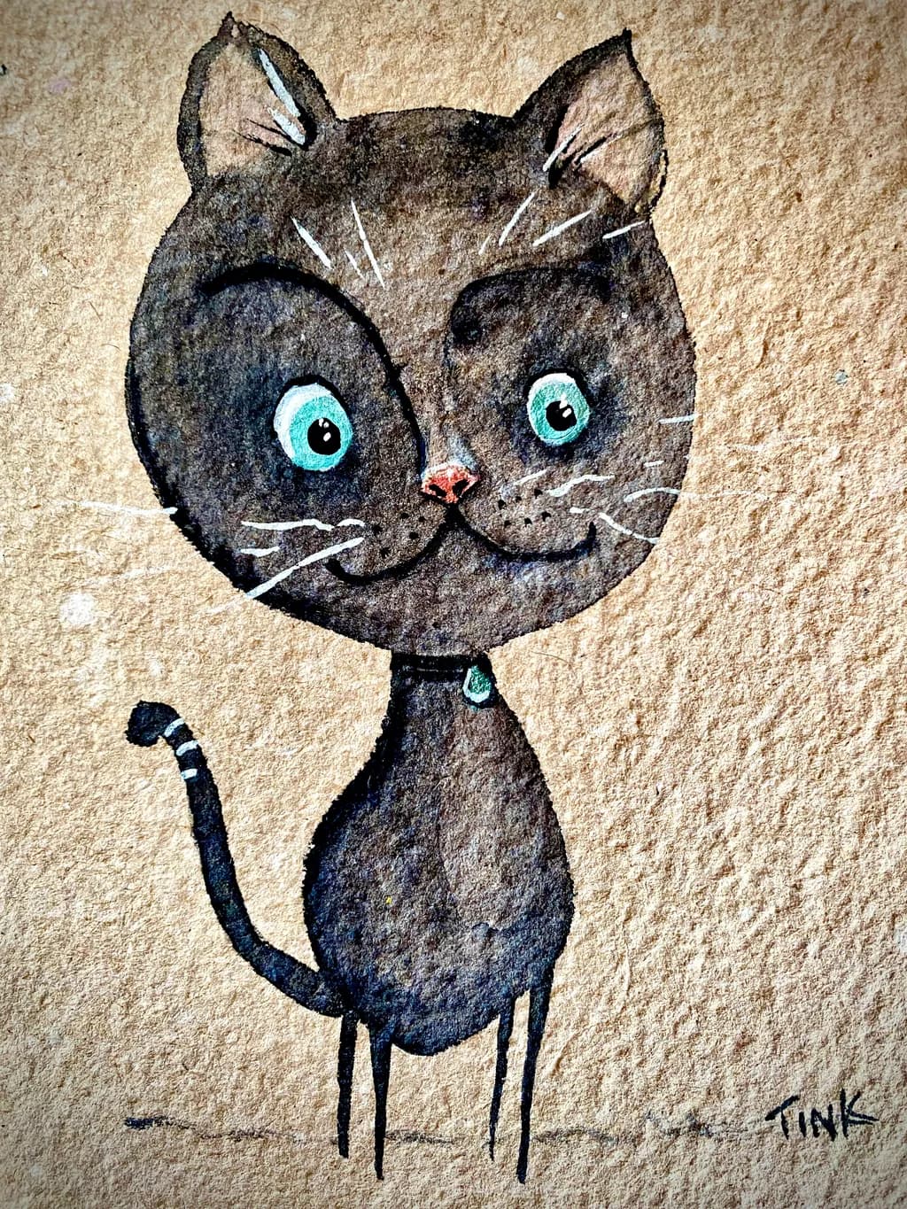 Whiskers of Wonder: A Playful Portrait of a Quirky Cat