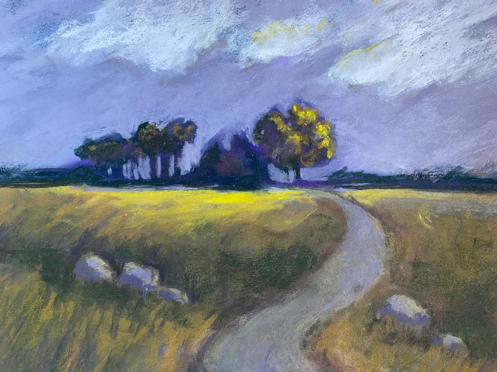 Whispers of the Wind: A Colorful Journey Through Fields and Trees