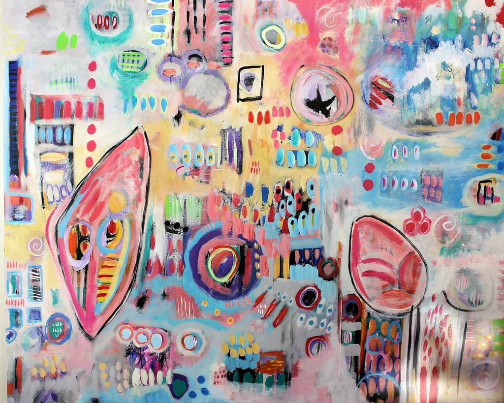 Vibrant Whispers: A Kaleidoscope of Color and Emotion