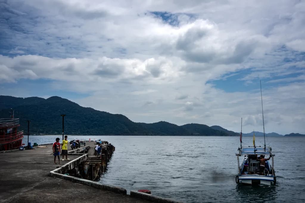 Harbor Beneath Mountains