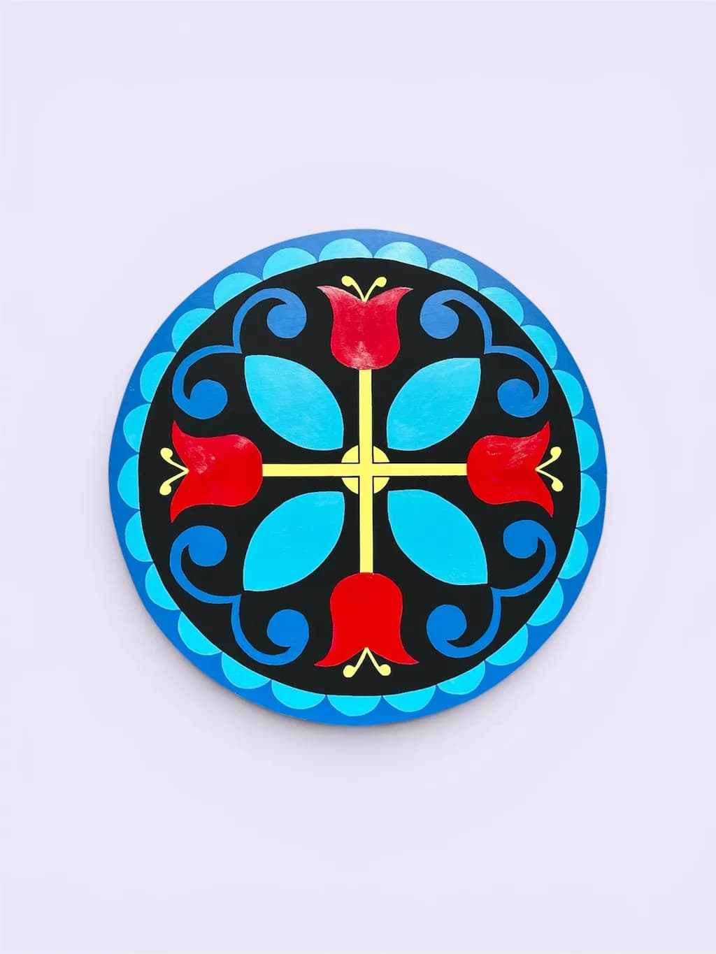 Tulip Cross Mandala