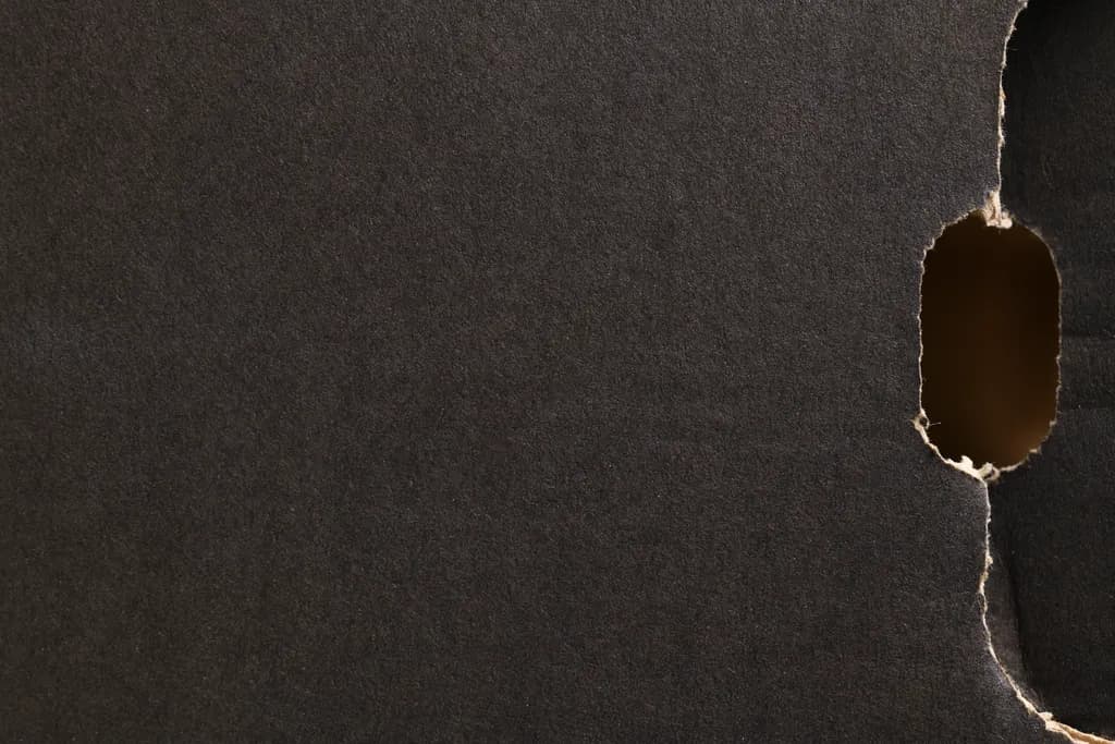 Abstract Shadows: The Intrigue of Cardboard Cutouts and Textures