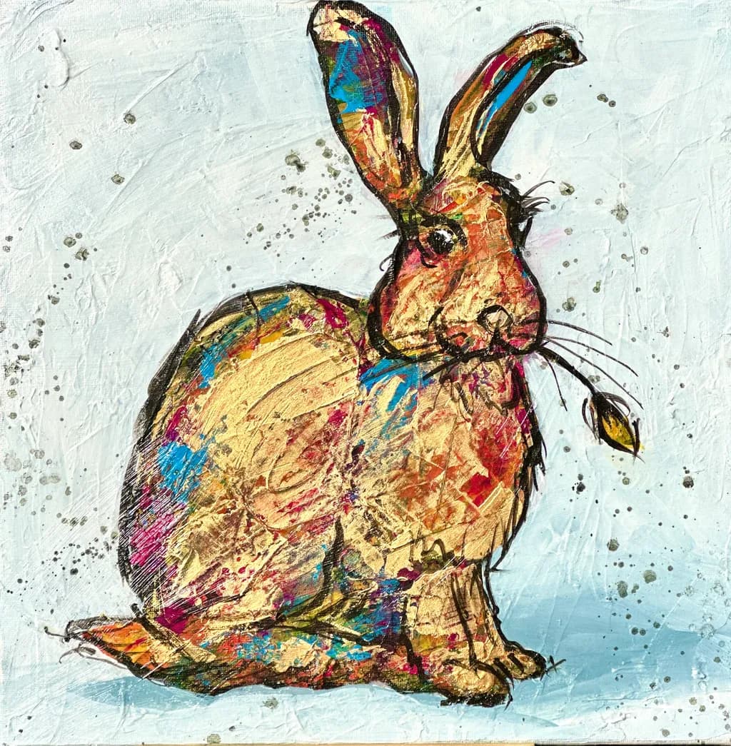 Patchwork Hare