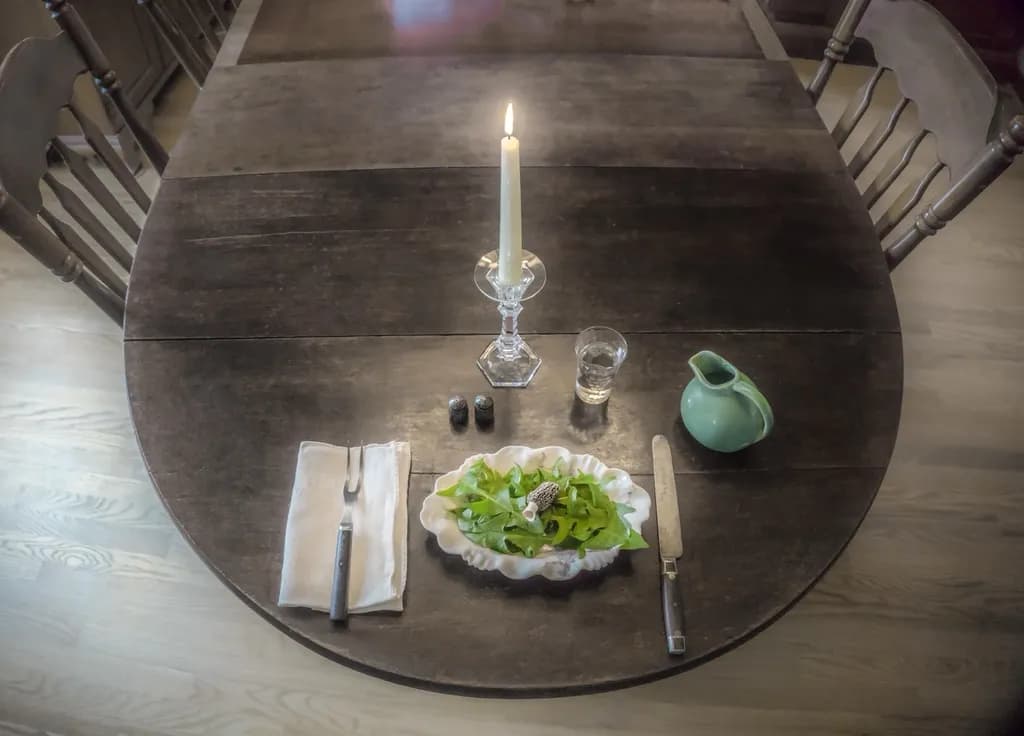 Spring Supper: Dandelion and Morel