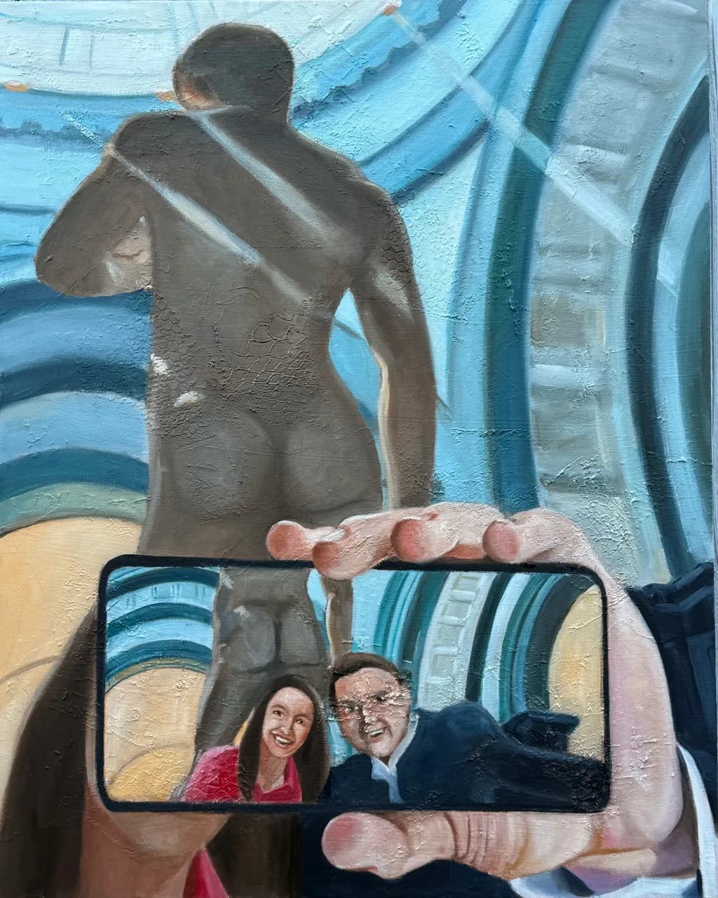 Reflections of Connection: A Selfie with History!