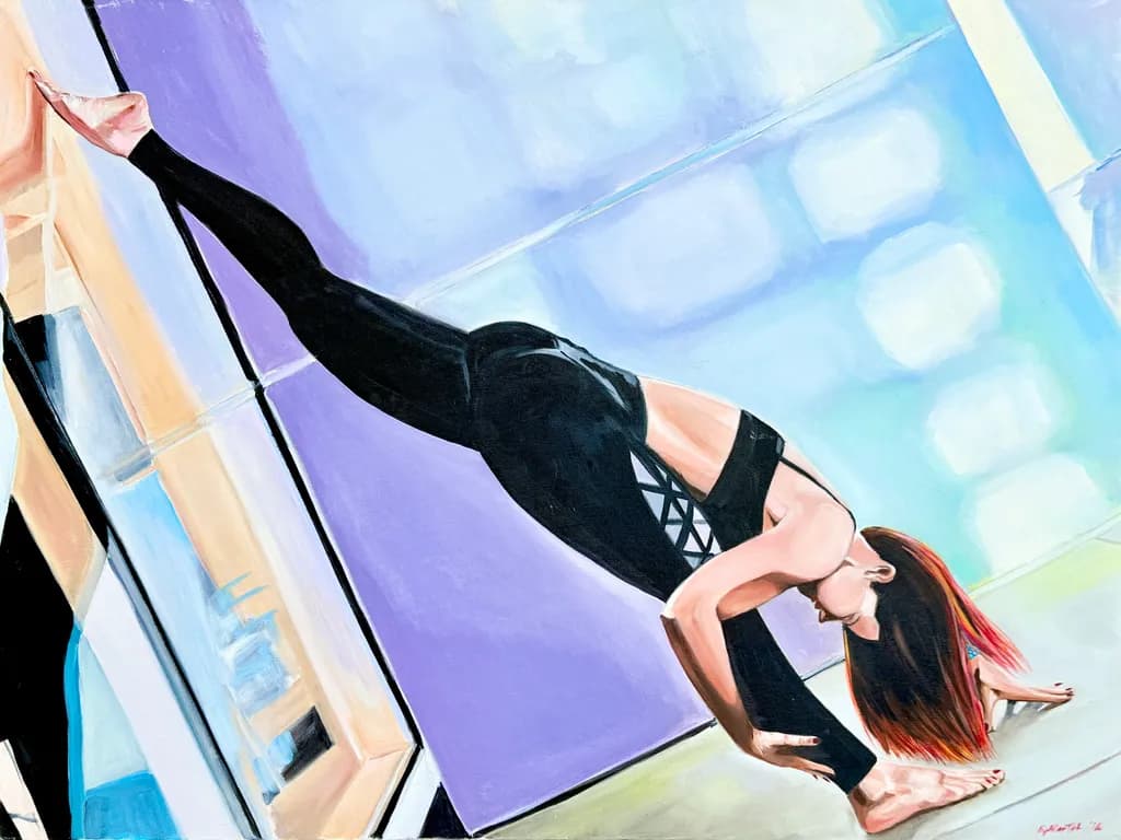 Stretching Beyond Boundaries: A Dance of Reflection and Movement!