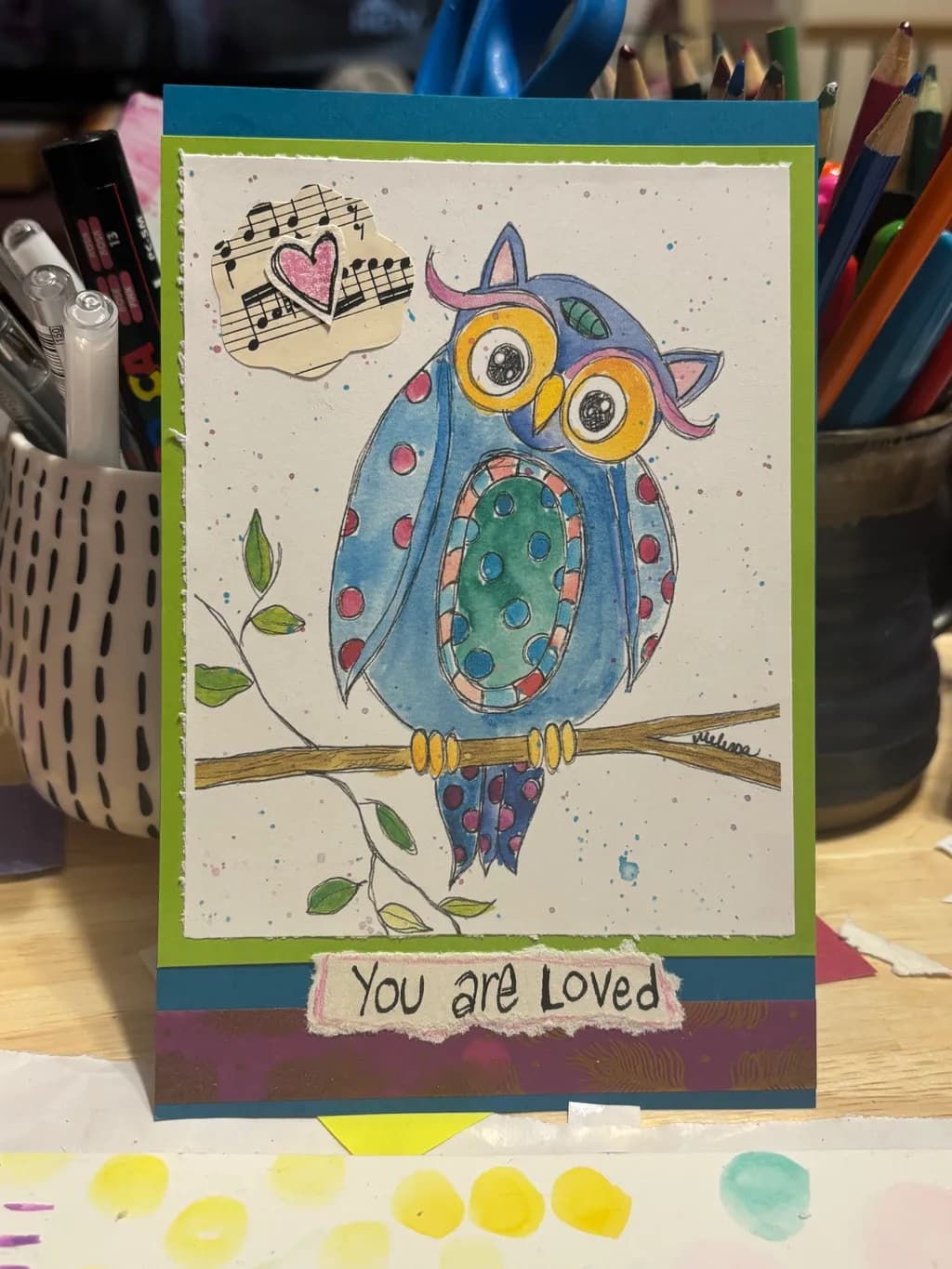 Polka Dot Owl