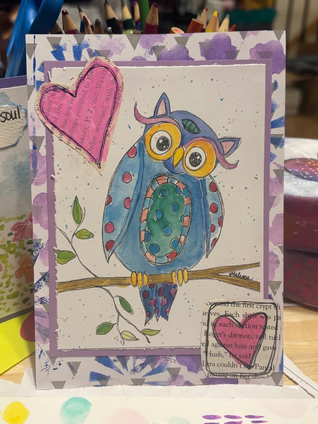 Polka Dot Owl