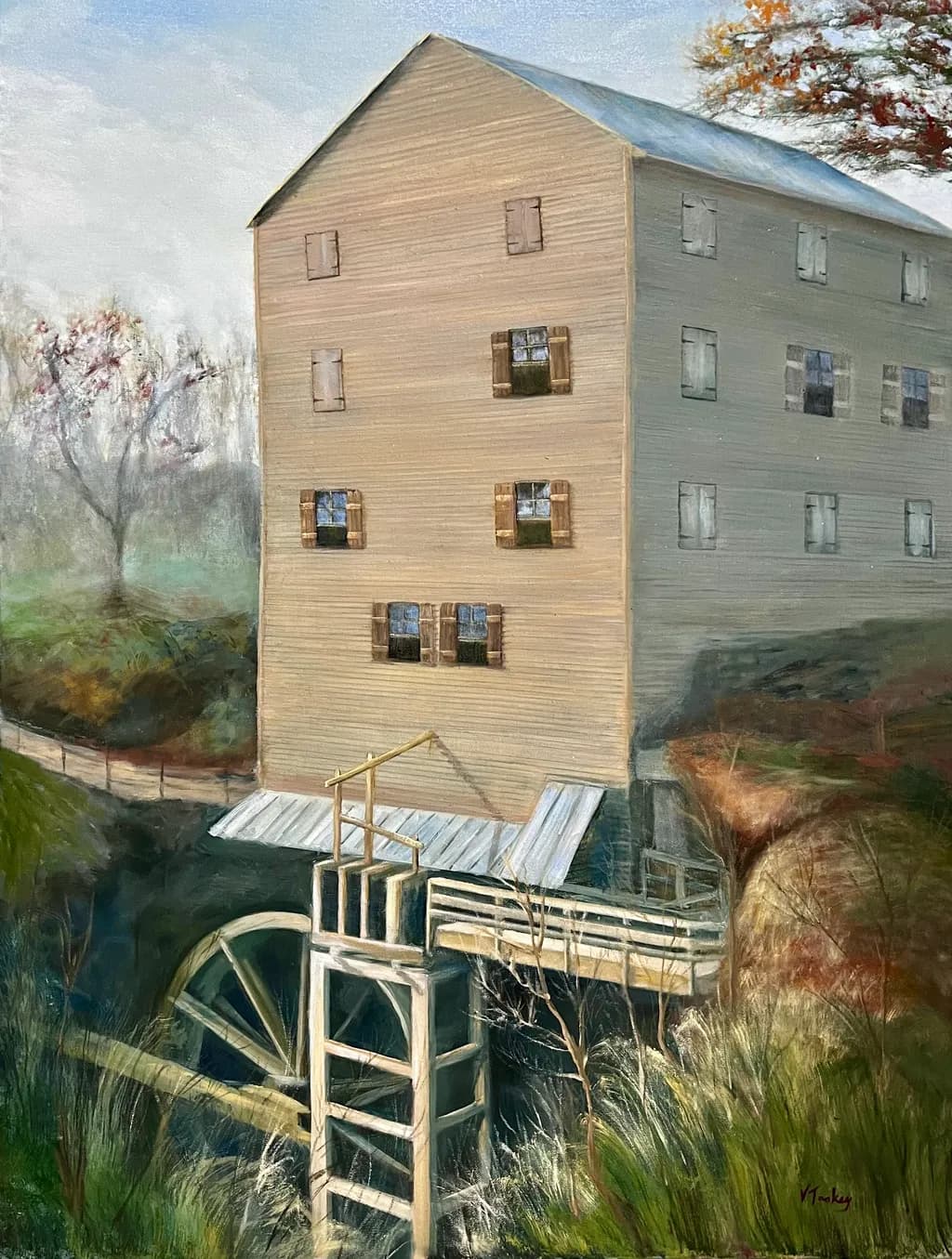 Whispers of Time: The Old Mill's Silent Story
