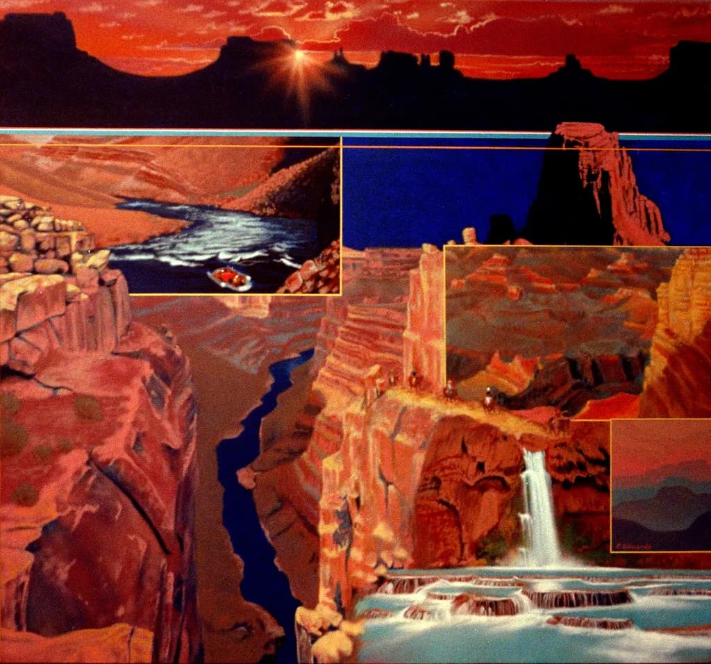 Whispers of the Canyon: A Journey Through Time and Light