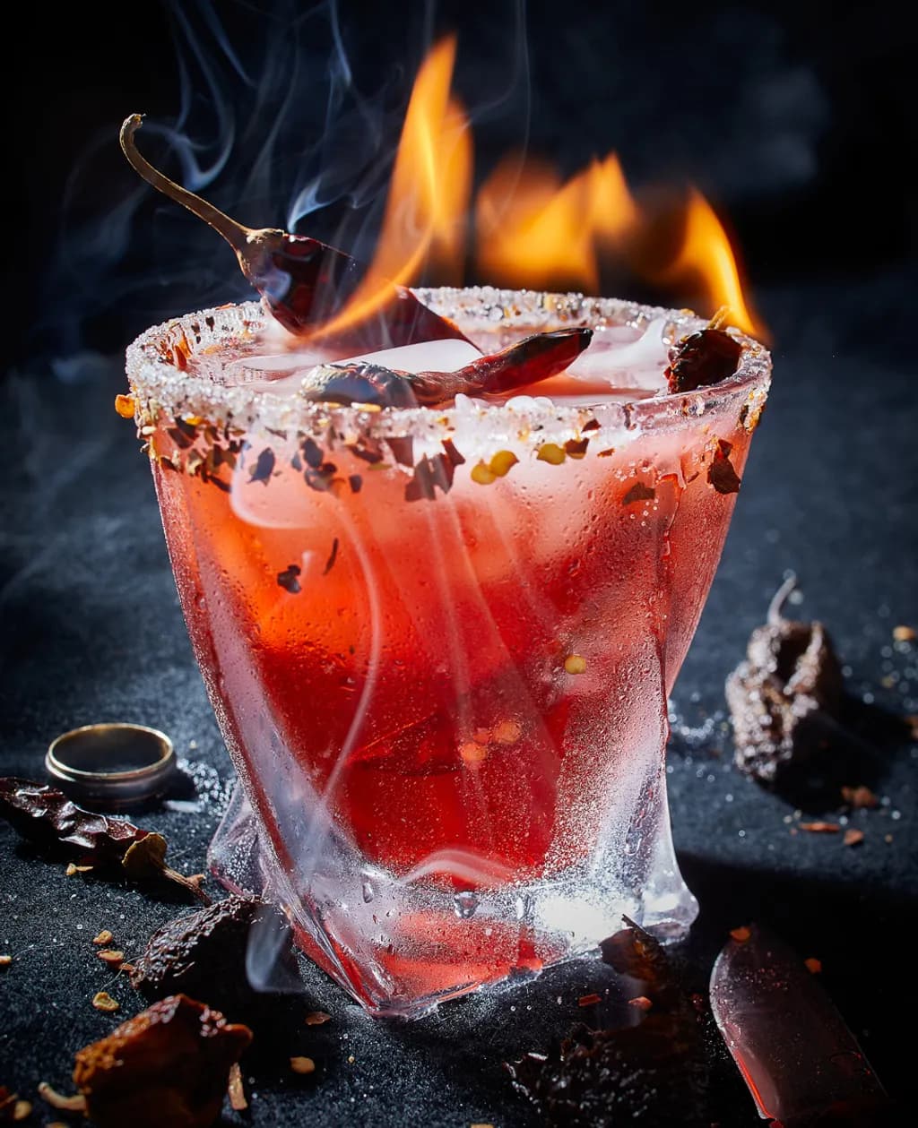 Spicy Fire Cocktail