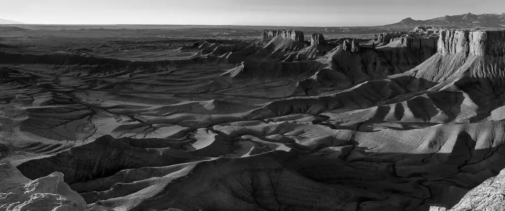 Rugged Monochrome Vista