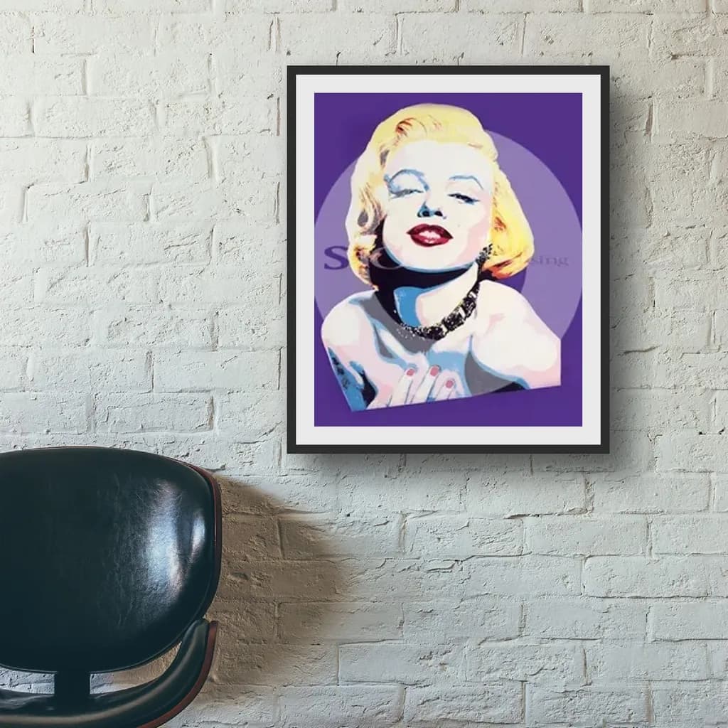 Timeless Glamour: A Vibrant Tribute to Iconic Beauty