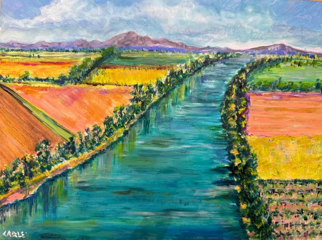 Patchwork Riverscape