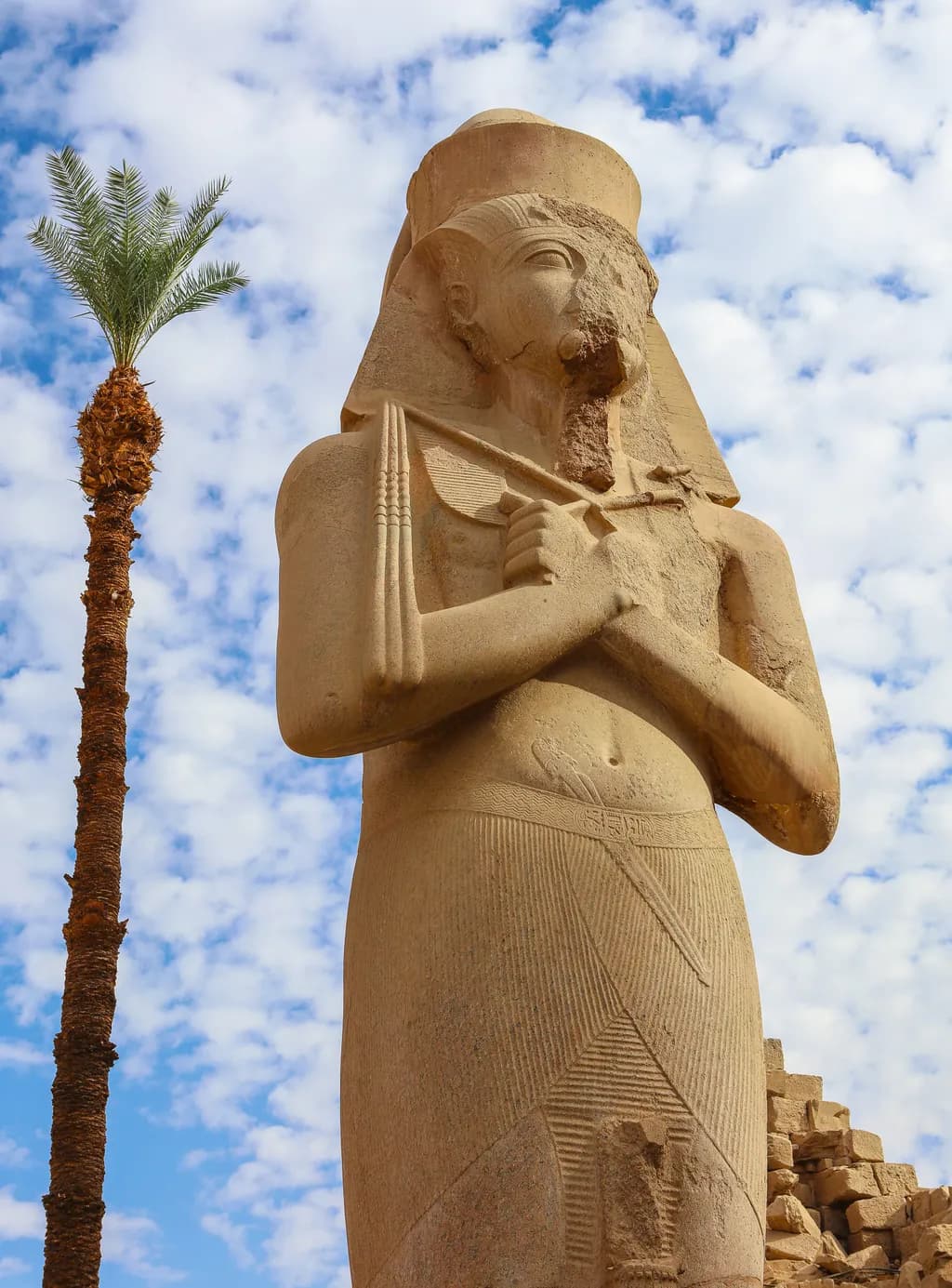 Eternal Majesty: The Guardian of Ancient Sands and Sky