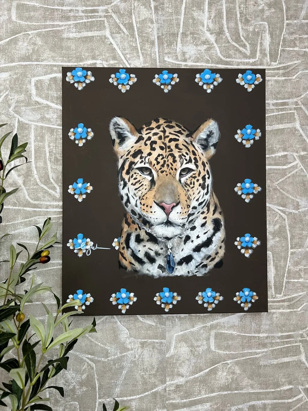 Jaguar Jewel Portrait