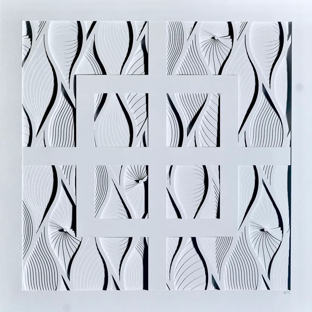 Linear Labyrinth by Erich Meager Fine Art