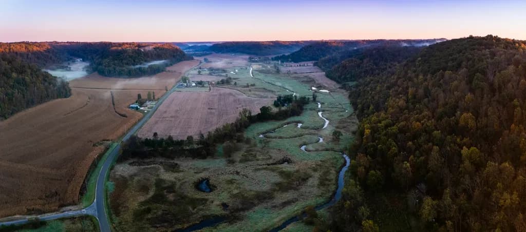 Driftless Aerial Panorama