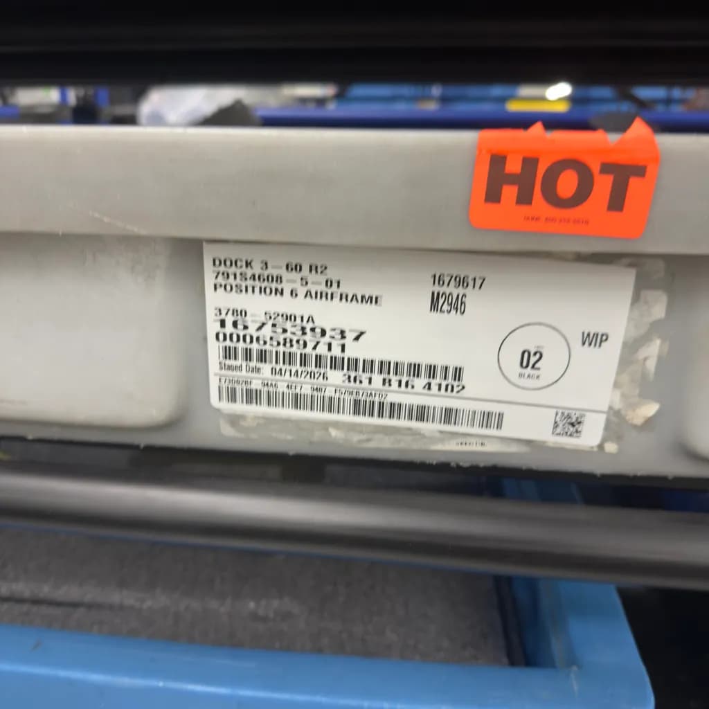 Hot Container Label