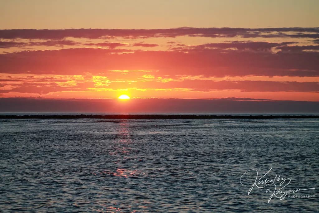 Ocean Horizon Sunrise