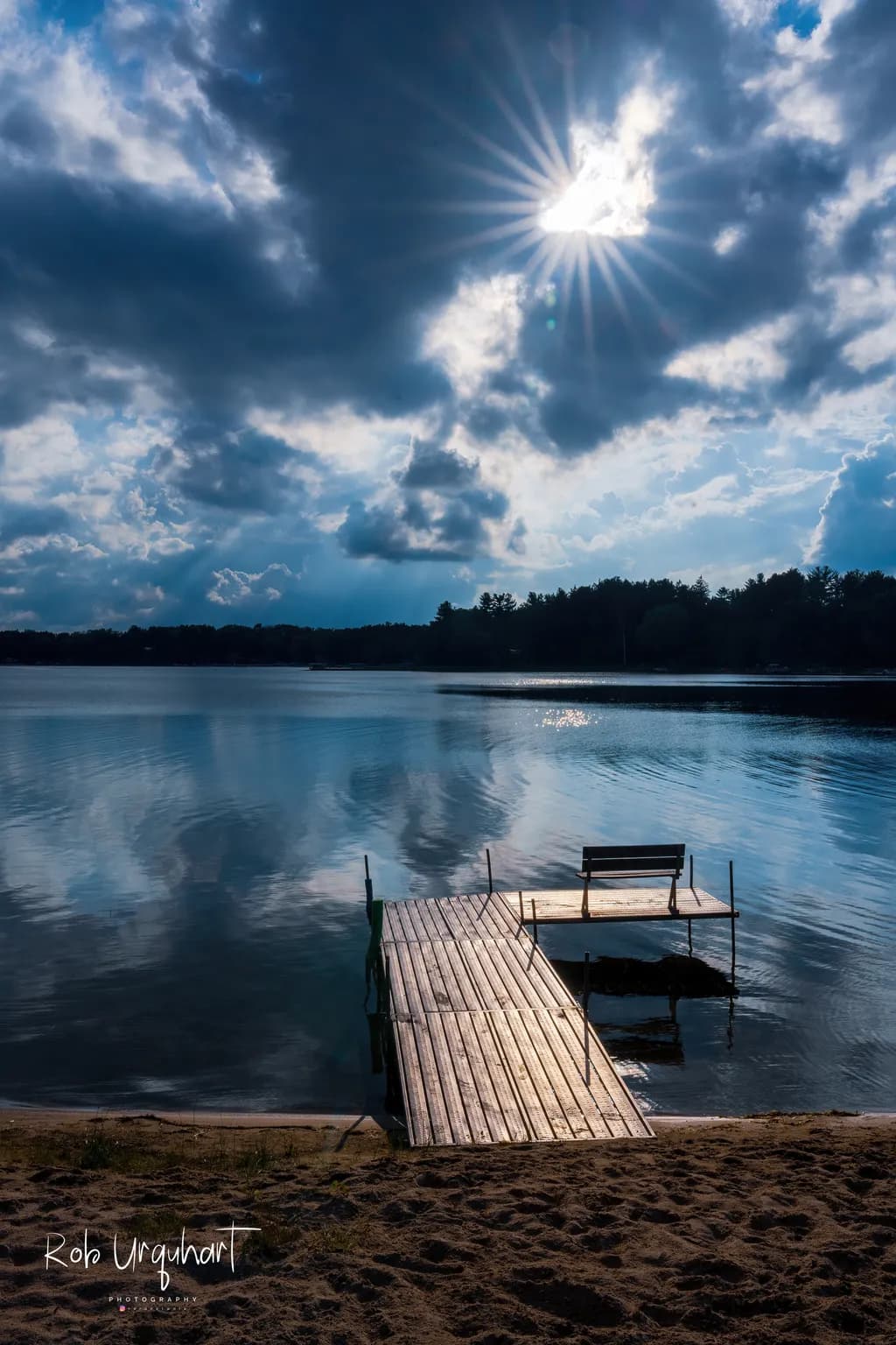 Quiet Light on the Dock