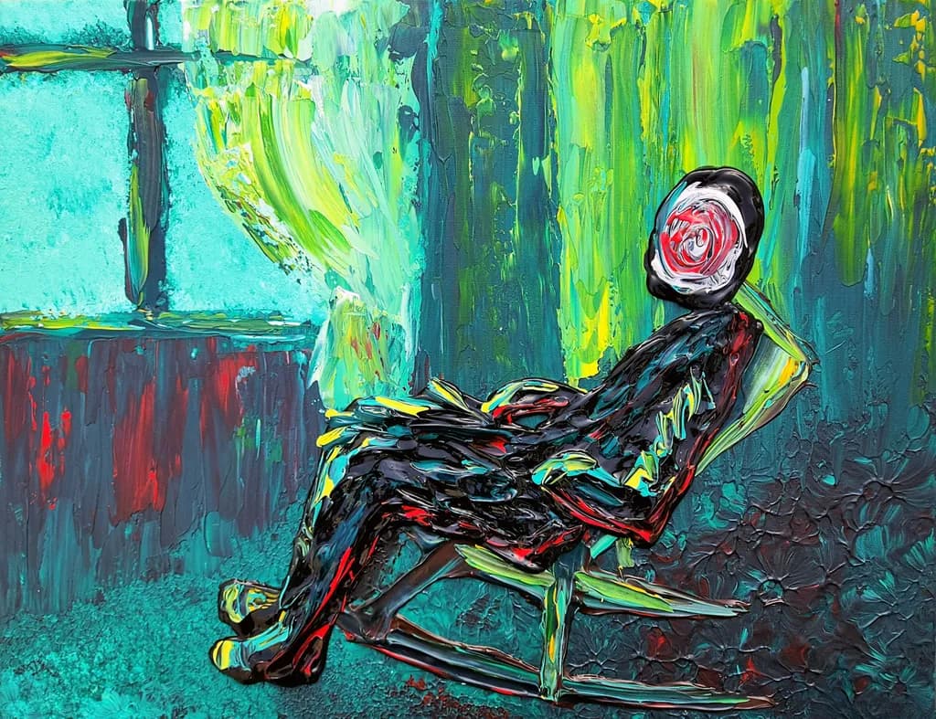 Whispers of Folklore: A Journey Through Color and Emotion