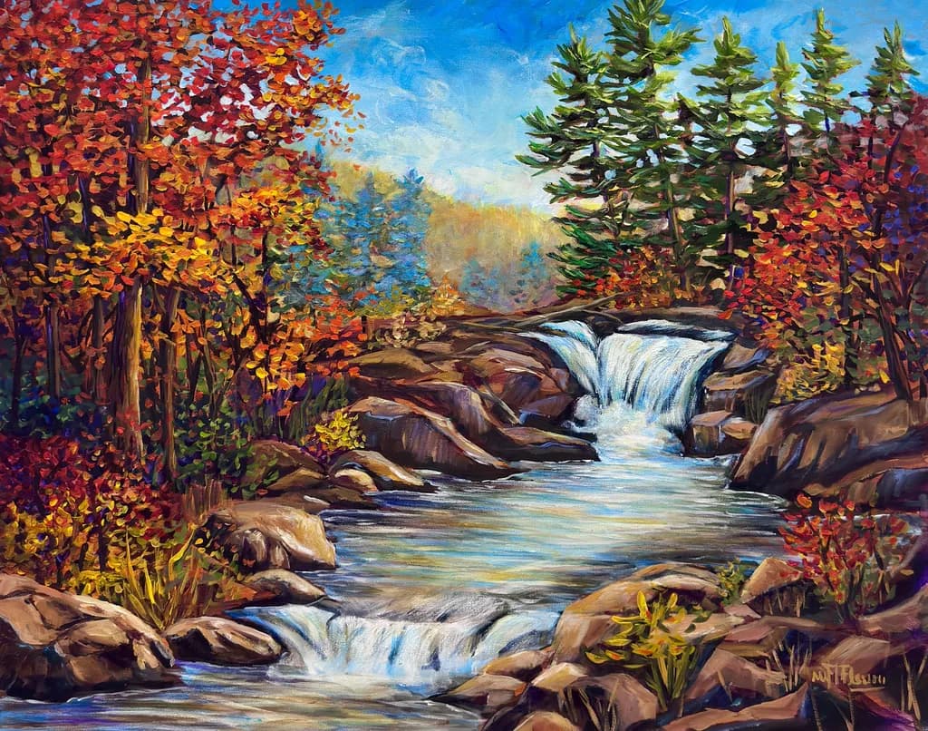 Autumn Cascade