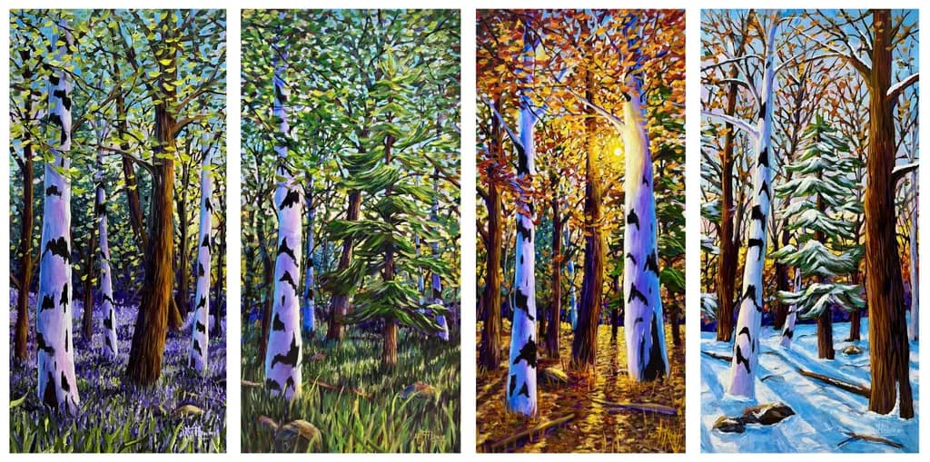 Seasonal Forest Symphony