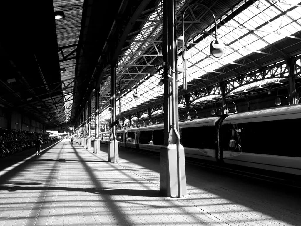 Train Station Light Patterns