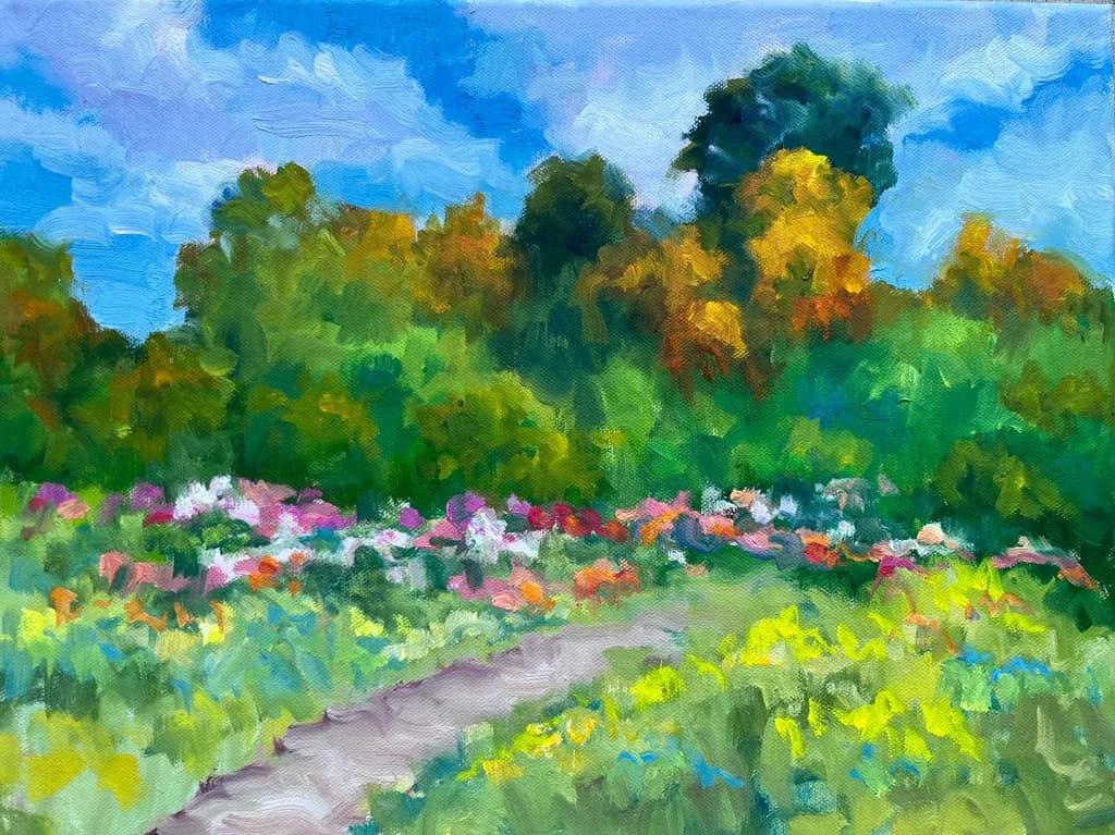 Whispers of Spring: A Vibrant Path Through Blooming Meadows