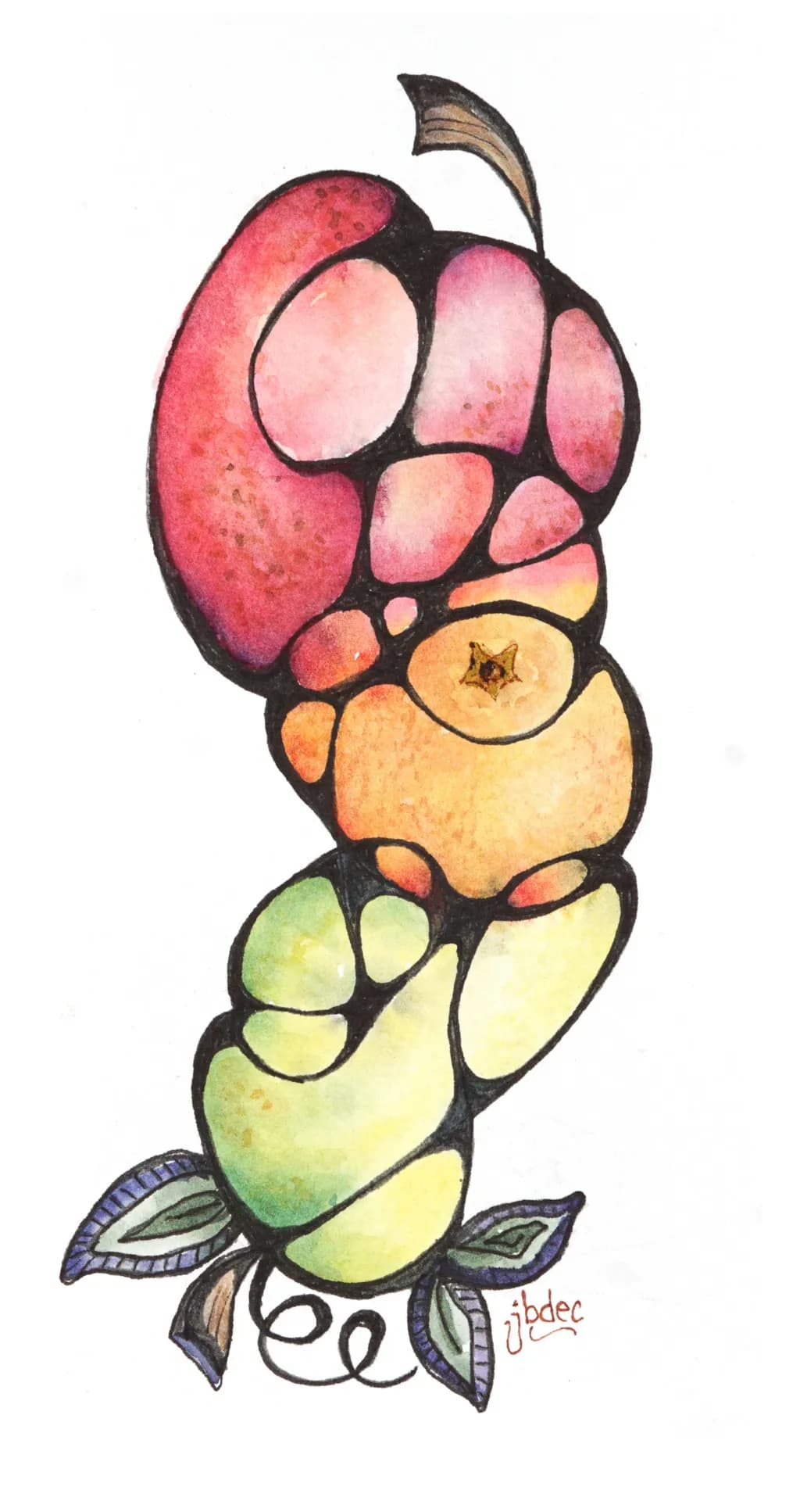 Apple Orange Pear