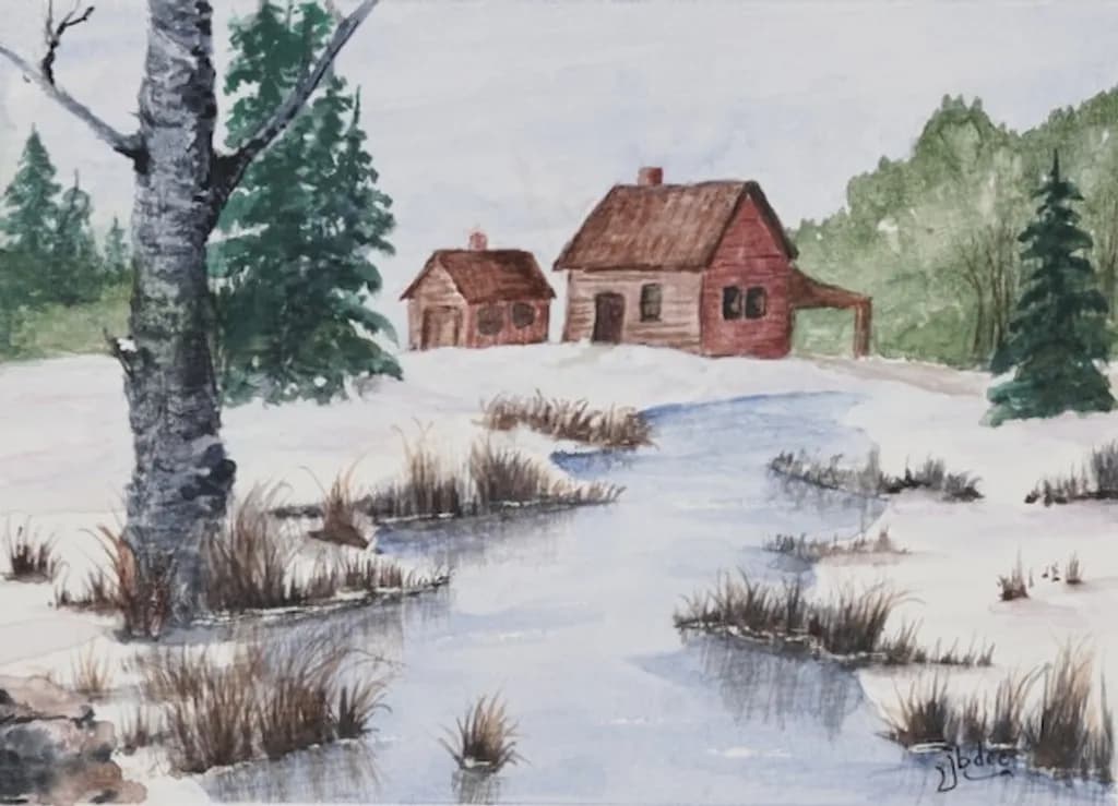 Winter Stream Retreat