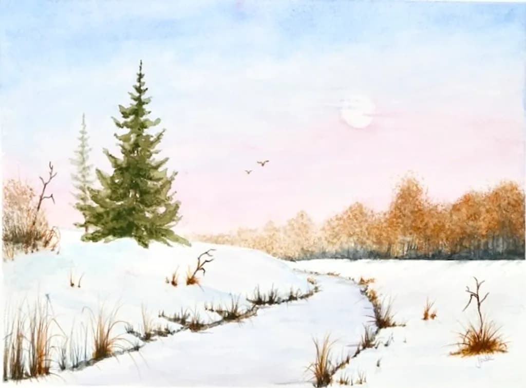 Stillness in the Snow