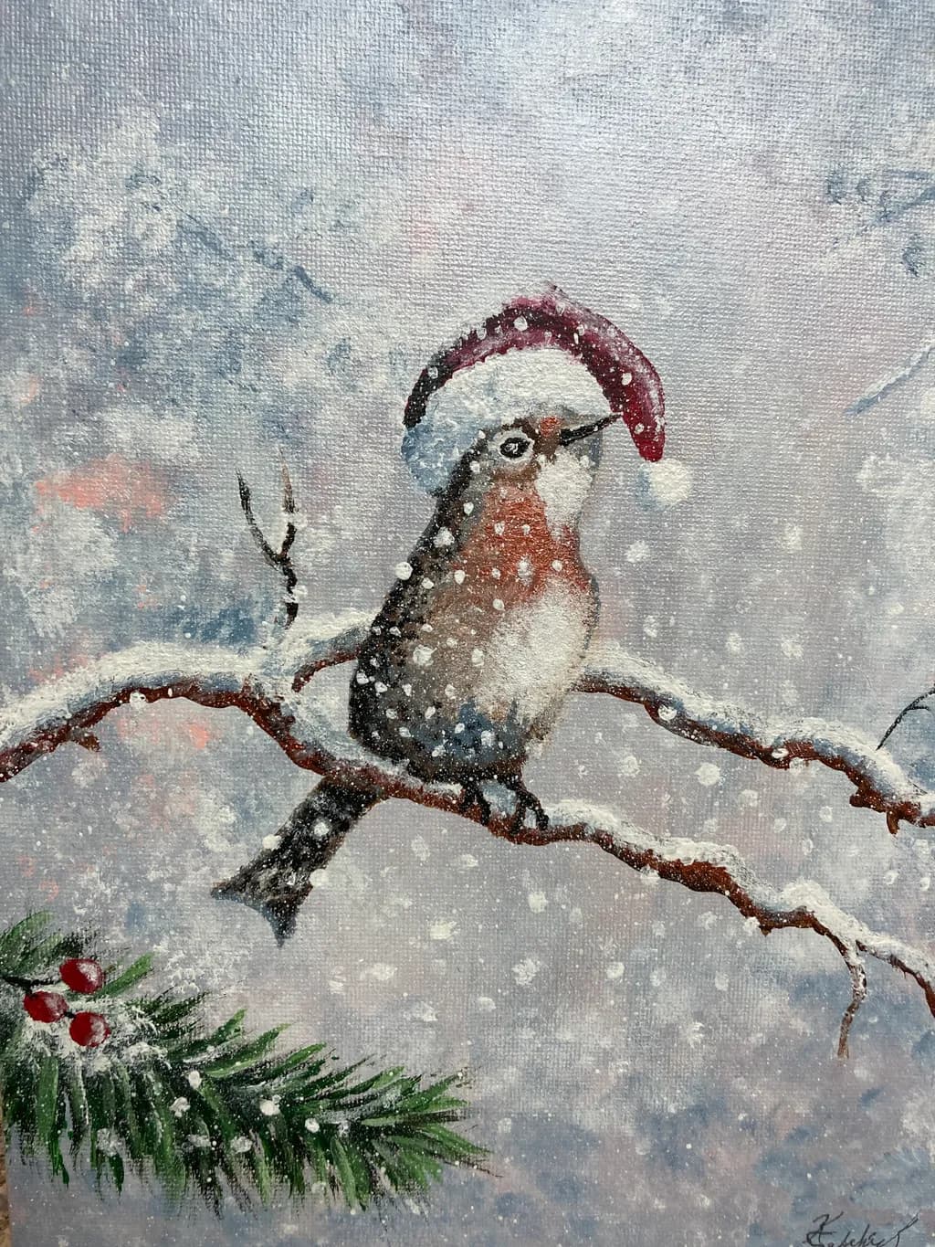Festive Feathered Friend