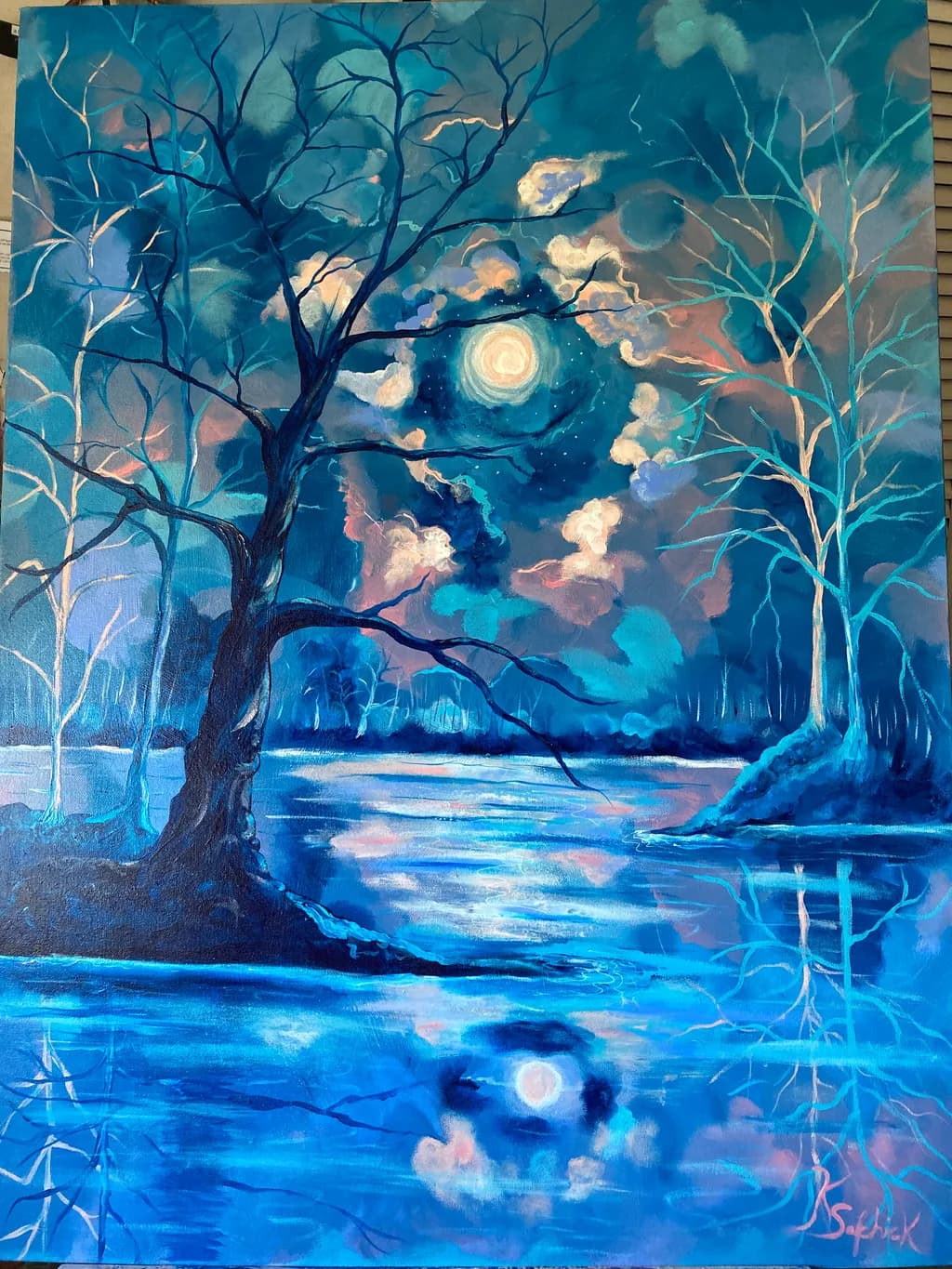 Moonlit Reflections