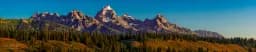 Morning Tetons Panorama