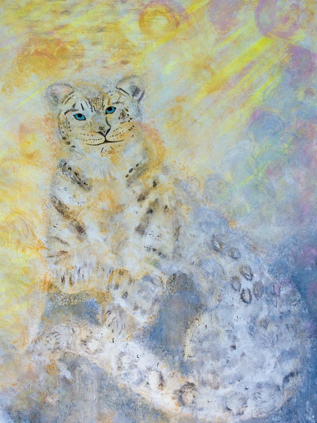 Snow Leopard Serenity
