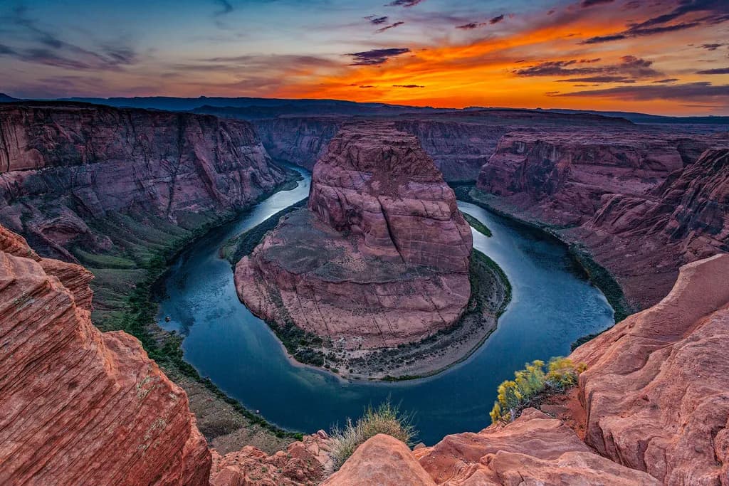Horseshoe Bend Sunset