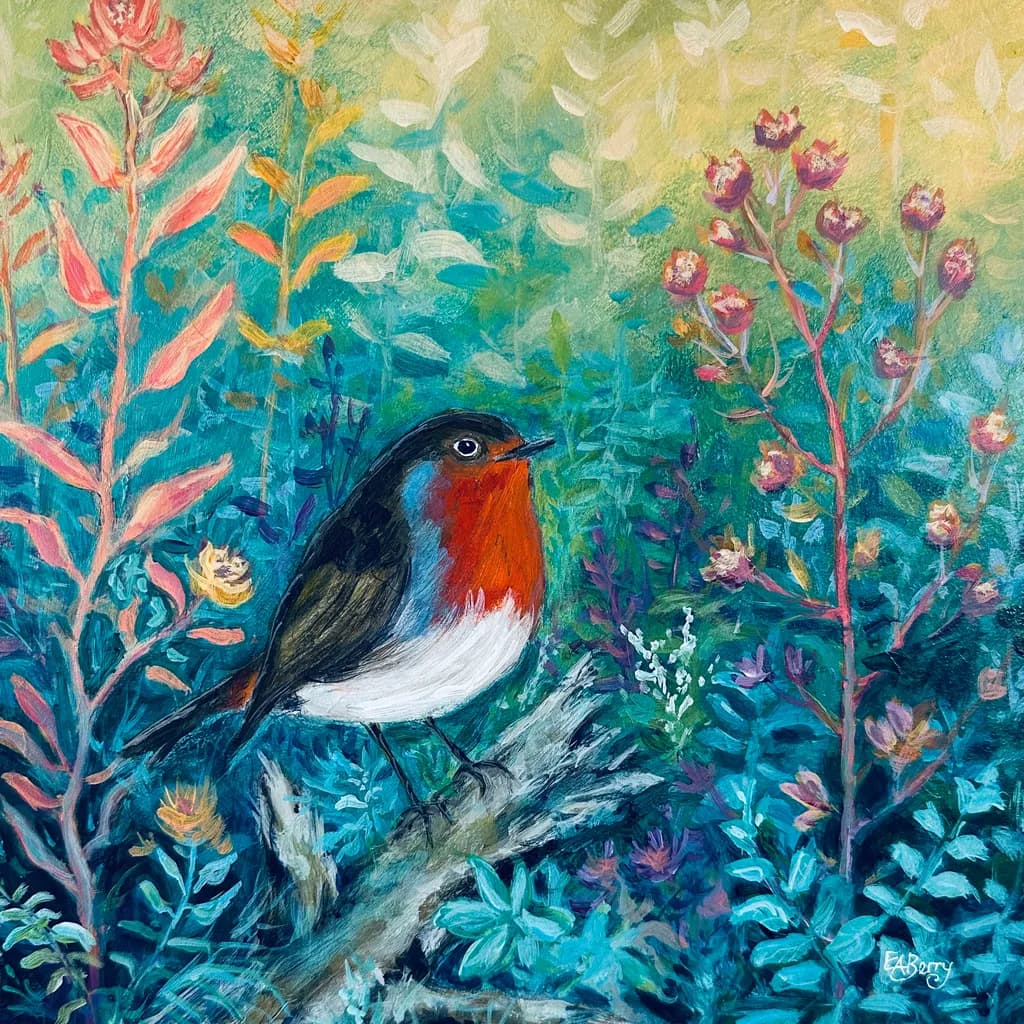 Robin in the Garden