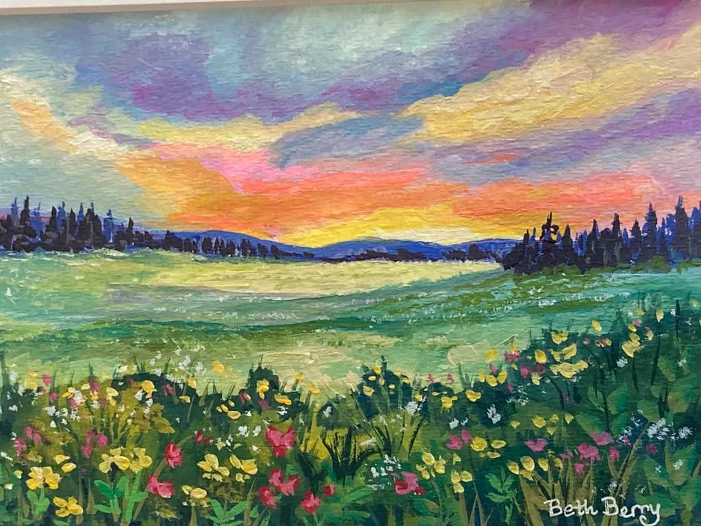 Sunset Meadow Bliss