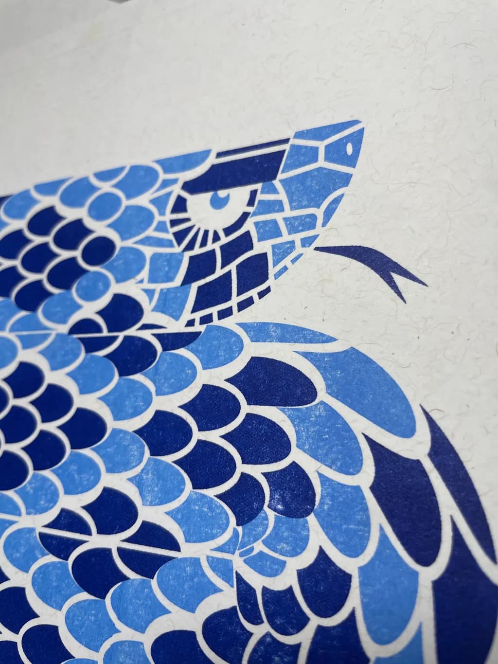 Blue Mosaic Swagger